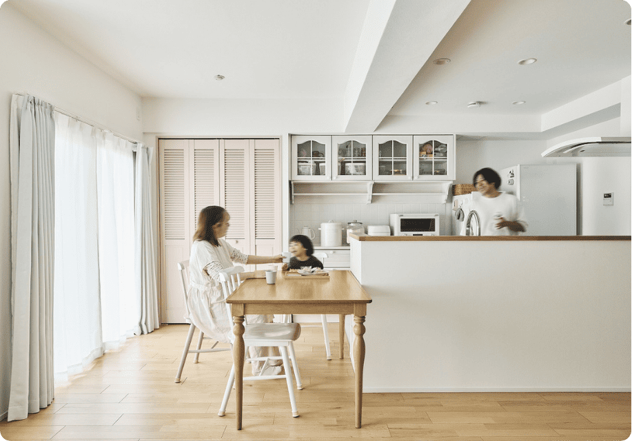 断熱材、水回りなど広範囲の改修に