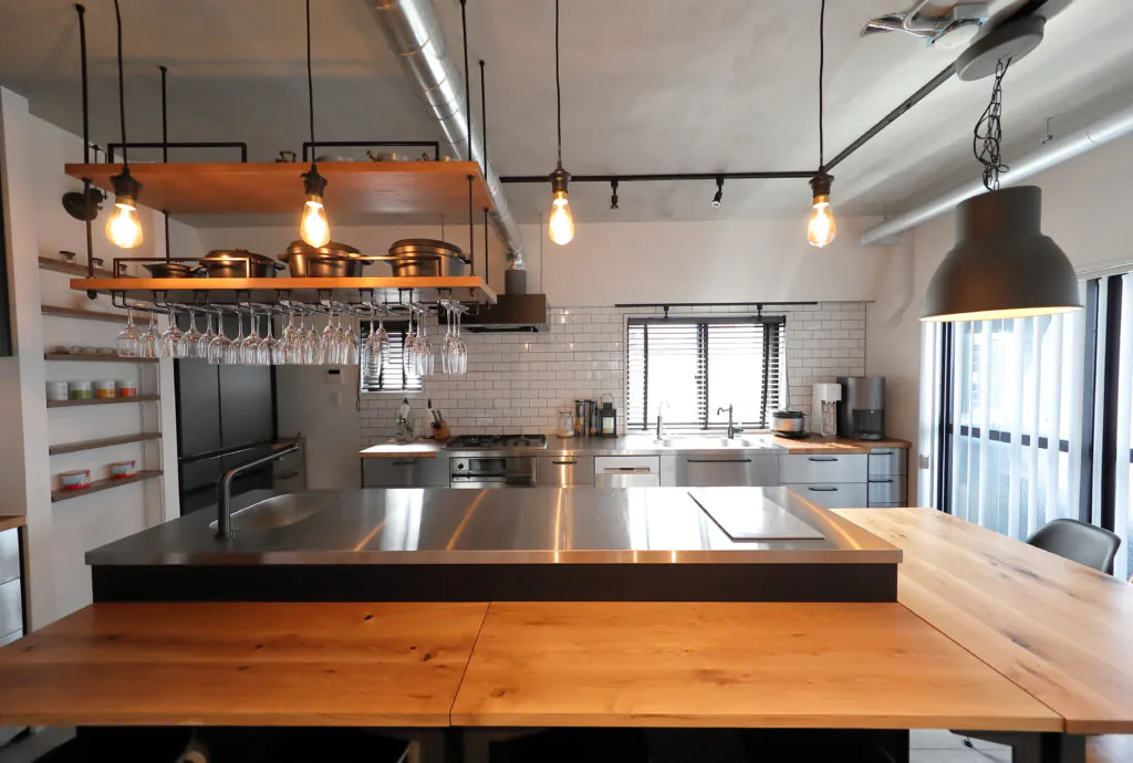 Smile Kitchen Houseの照明デザイン