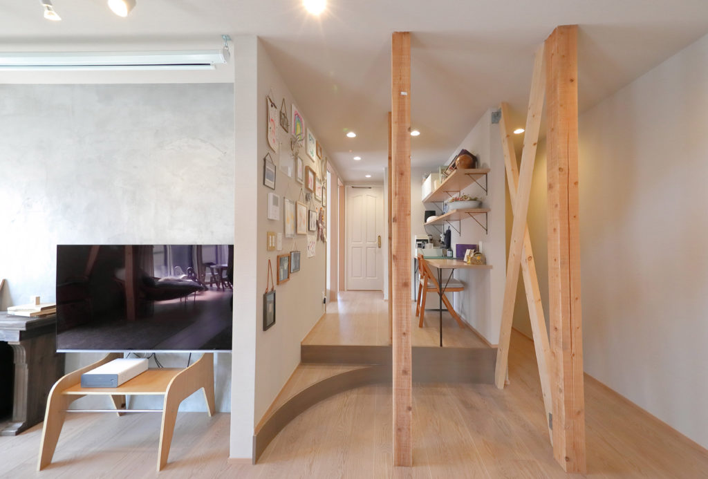 木造戸建て住宅の間取りリノベーション