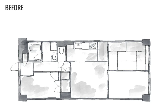築41年マンションリフォーム（ビフォー）