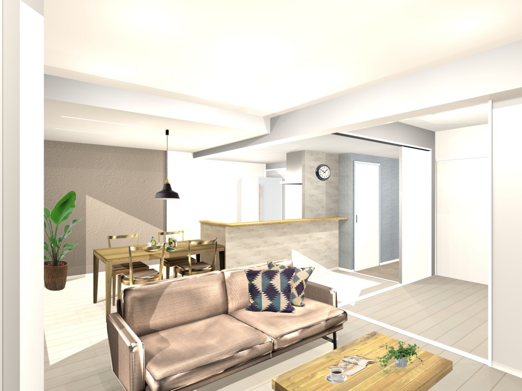 minamigyoutoku renovation urayasu shuken openroom reform