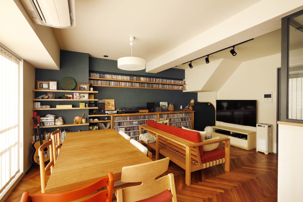 【事例特集】おしゃれなリビングの間取りアイデア | リノベーションのSHUKEN Re|マンション、住宅、中古物件をリフォームやリノベで住み ...