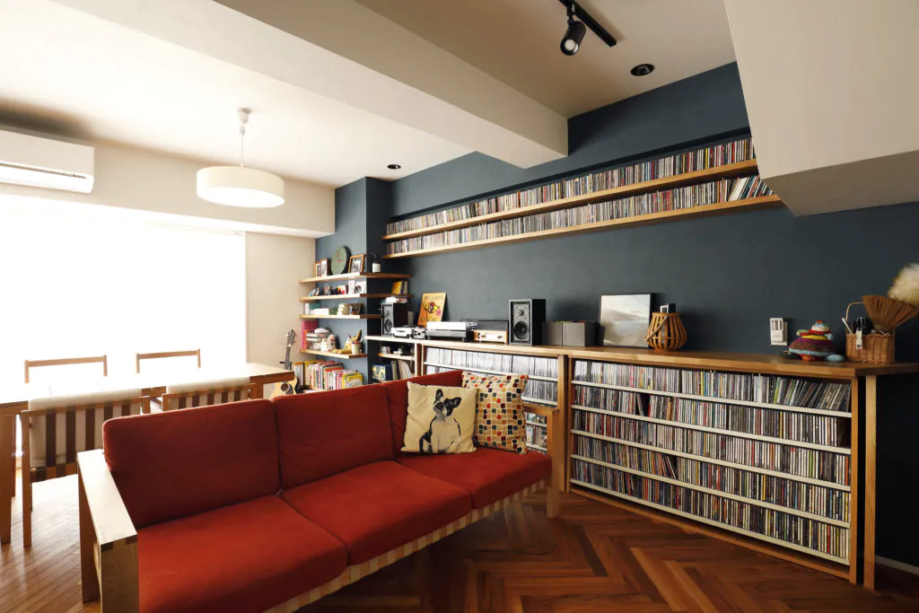 好きとこだわりに満たされたご家族のメゾネットマンションのフルリノベーション事例