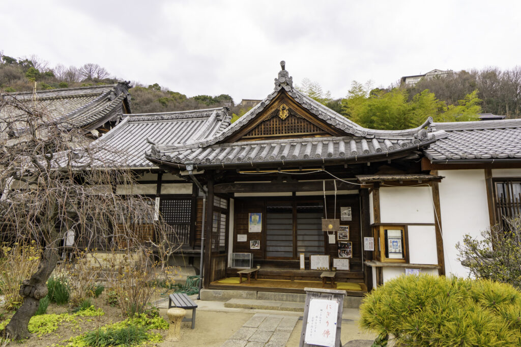 改築後の庫裏の外観