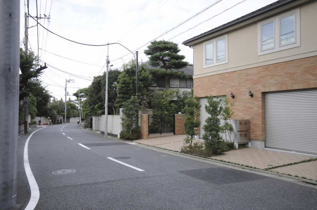 田園調布の高級住宅街