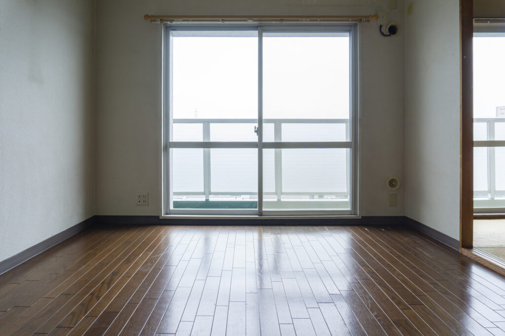 築年数が古く断熱性能が低いマンションの内見