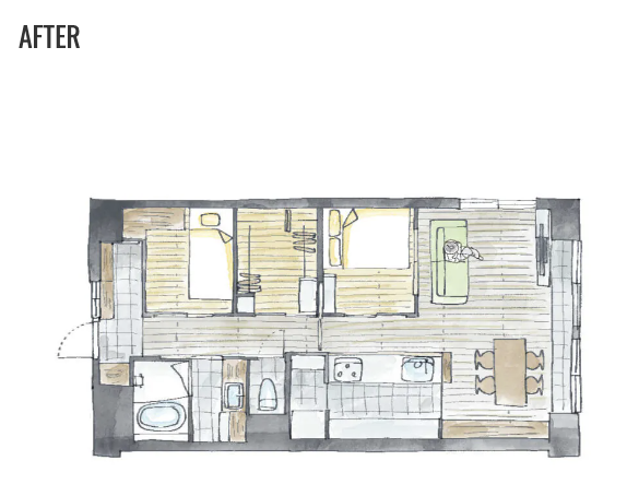築37年マンションリフォーム（アフター）