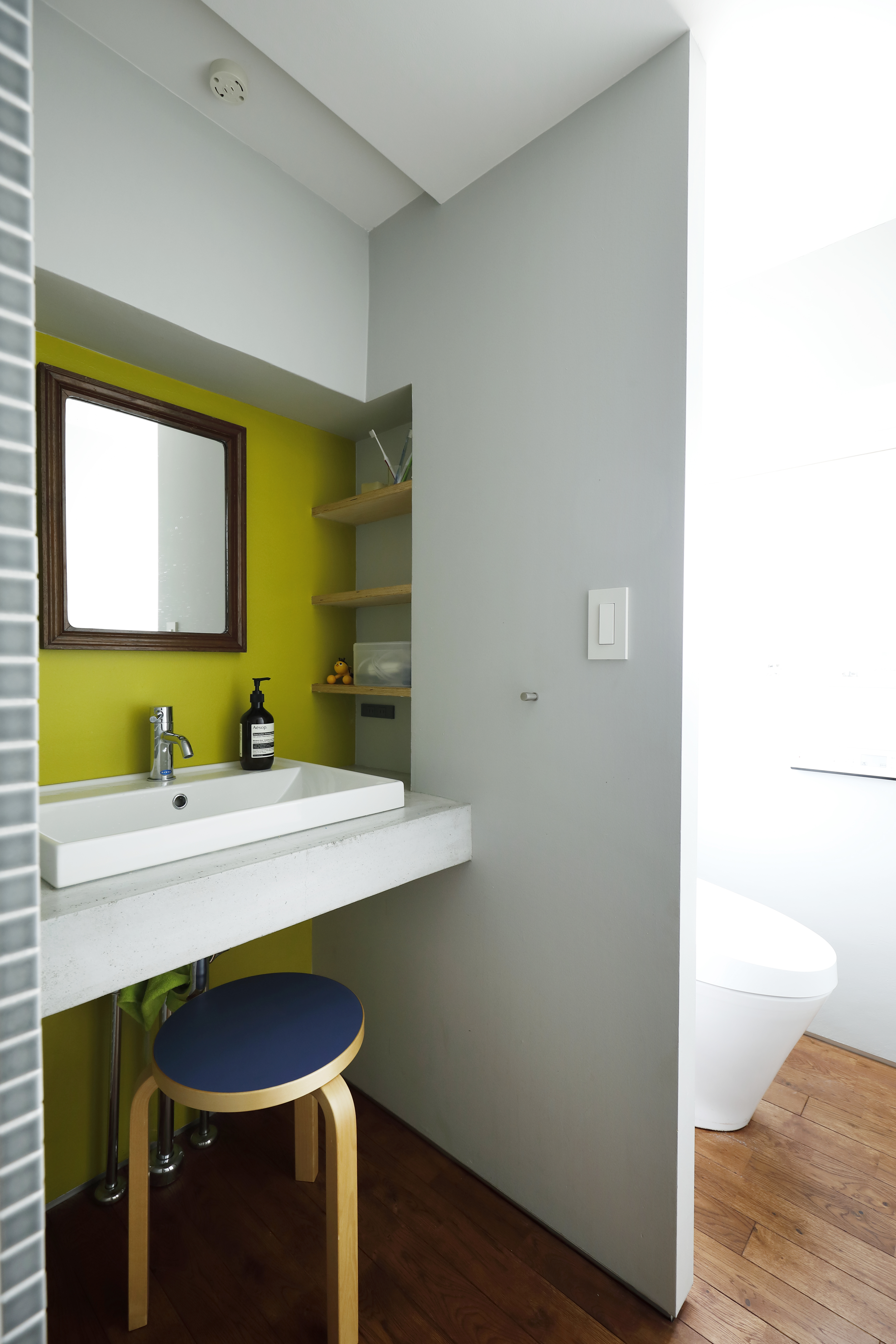 トイレと洗面所が一緒のおしゃれな間取りリノベーション実例 マンションの水回りをホテル仕様に変身 リノベーションのshuken Re