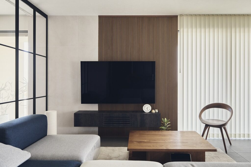 こだわりの異素材MIXな空間デザイン