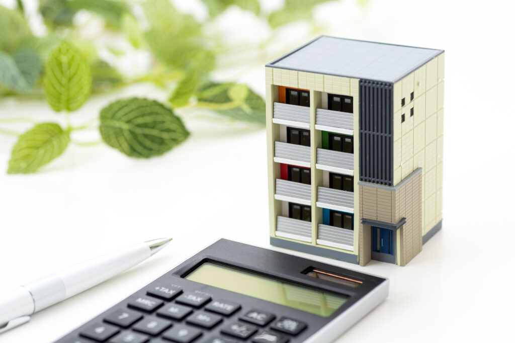 マンション共用部分リフォームローンの金利計算イメージ